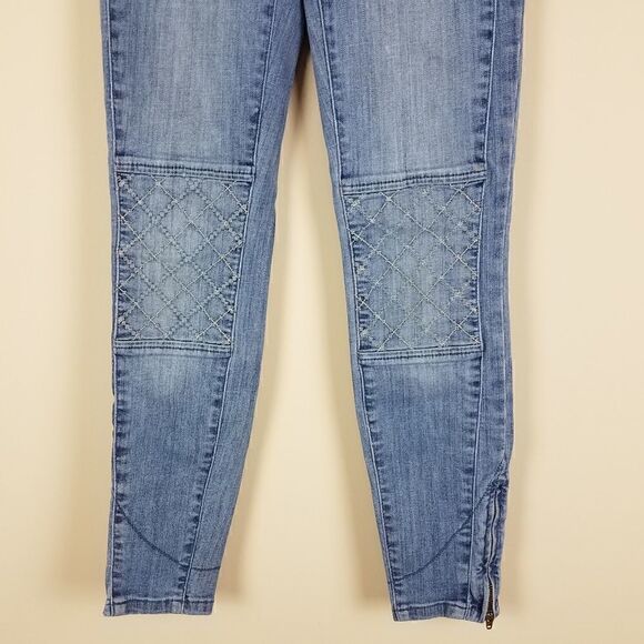 Pilcro and The Letterpress Anthropologie Skinny Cropped Jeans Size 26 - Picture 3 of 10